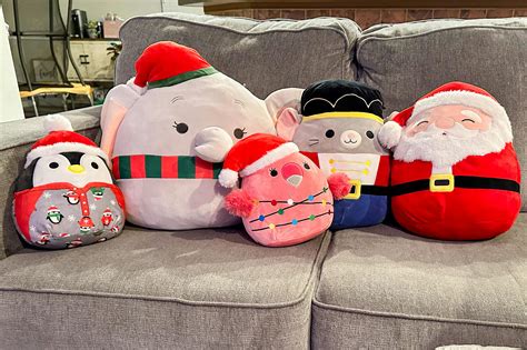 5 below christmas squishmallows.